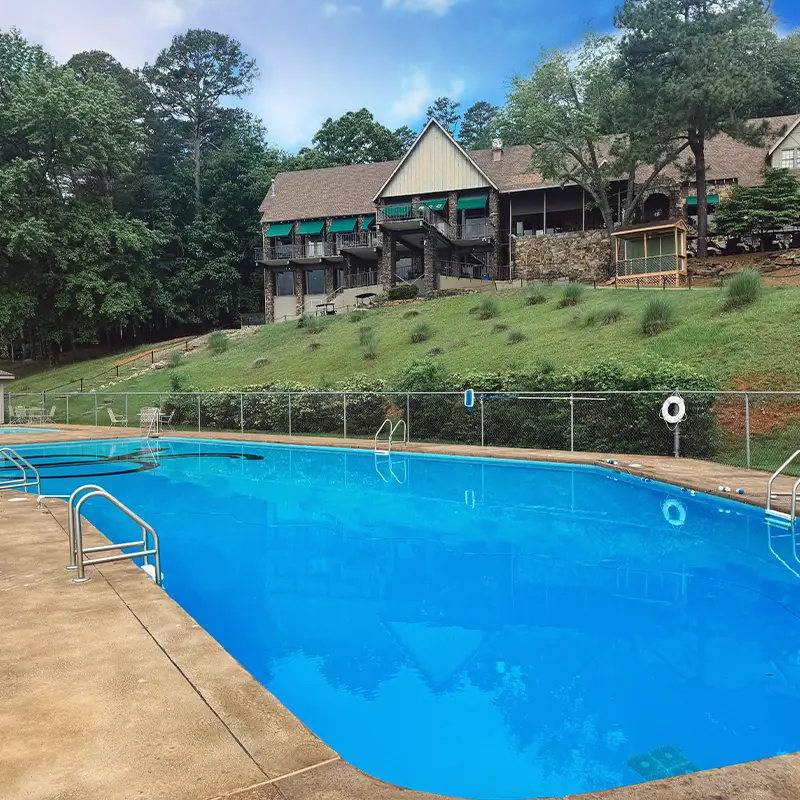 russellville country club ar golf swimm pool